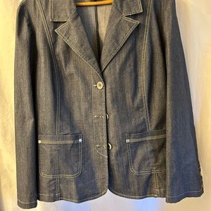 Lindor jean jacket size 18